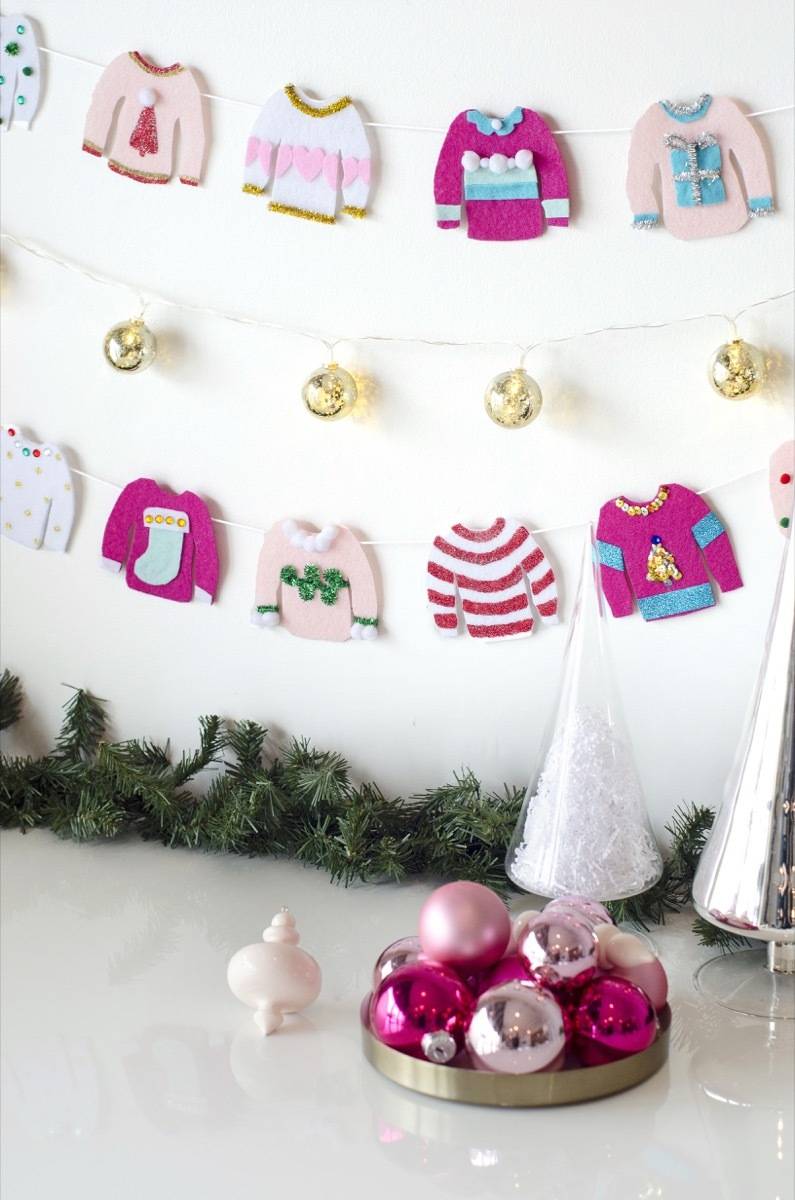 Ugly Sweater Garland