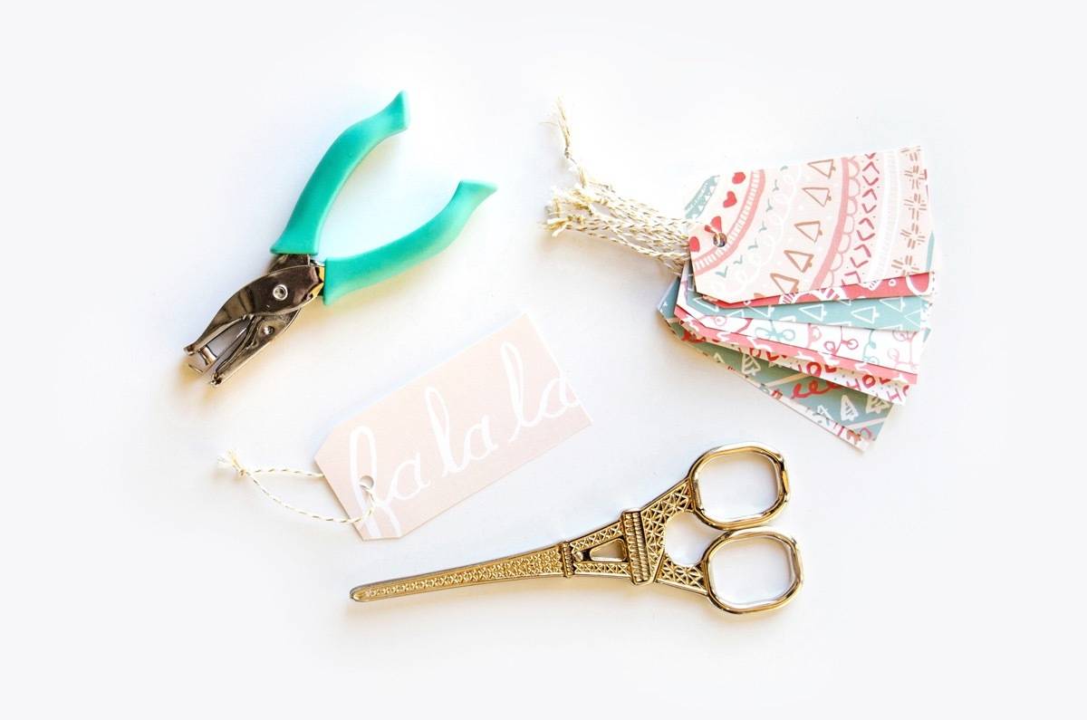 Print these: Girly holiday gift tags