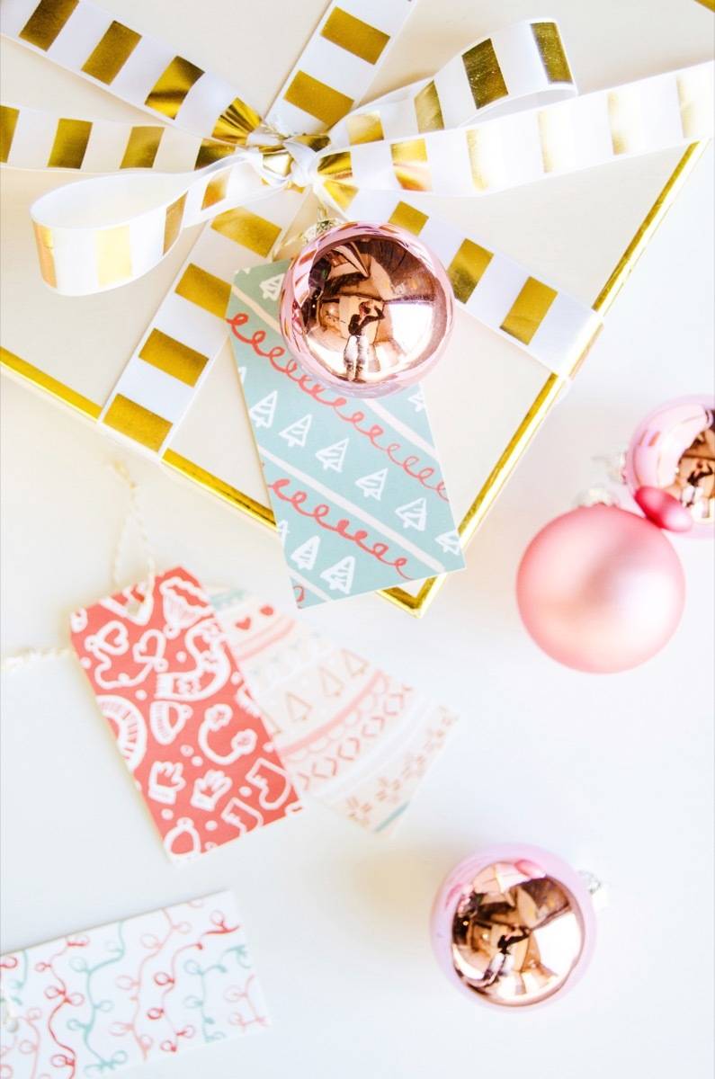 Sweet printable gift tags you can download for free