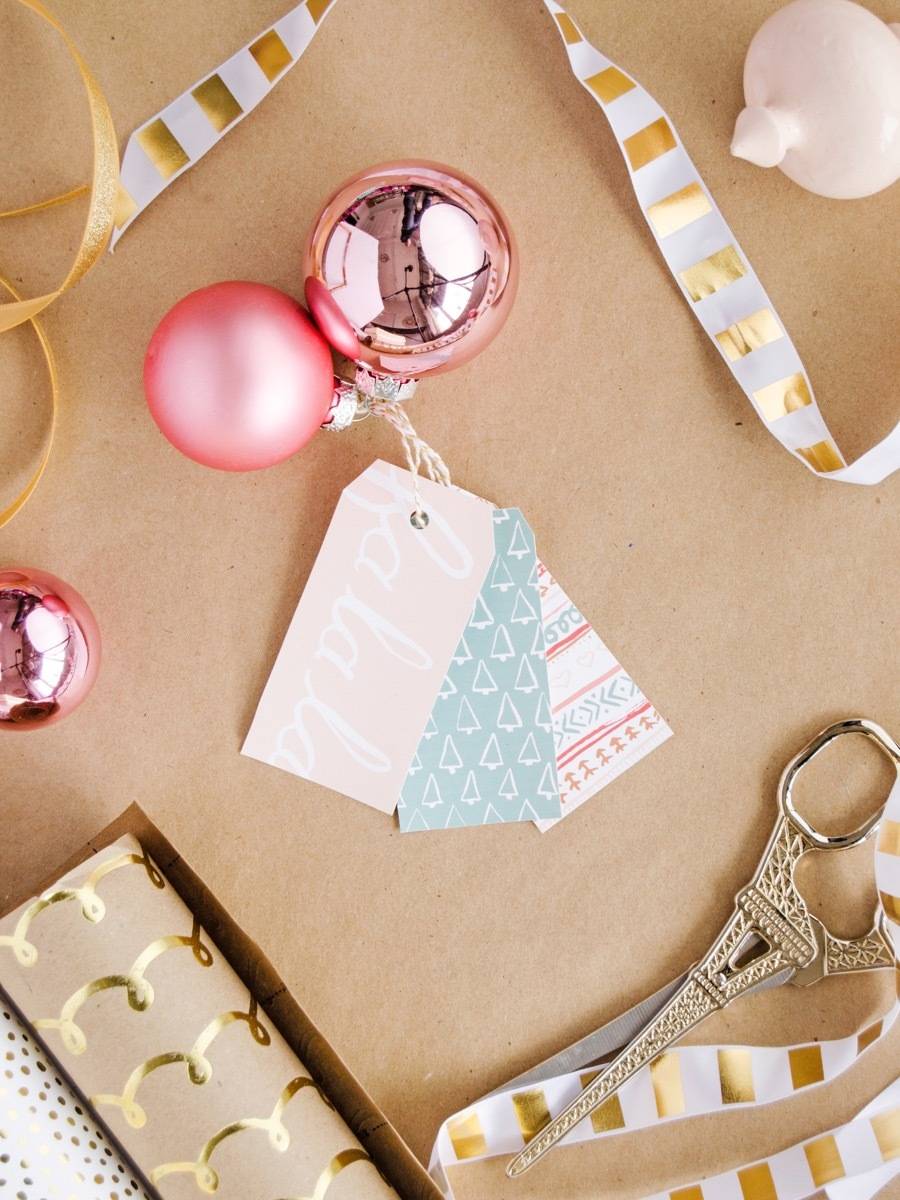 Print these! Holiday gift tags