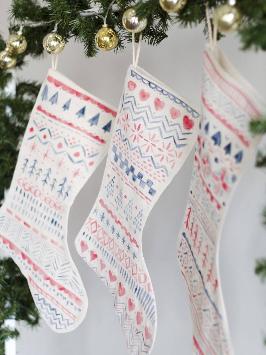 Nordic stockings DIY