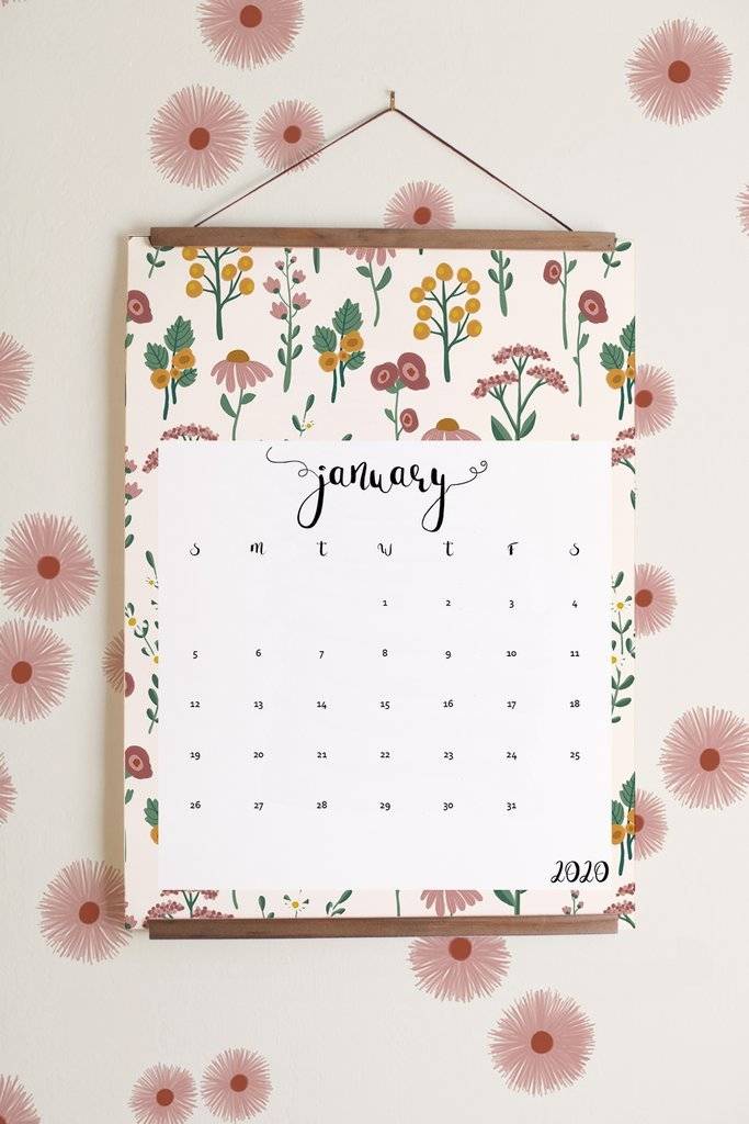 Free printable calendars 2020