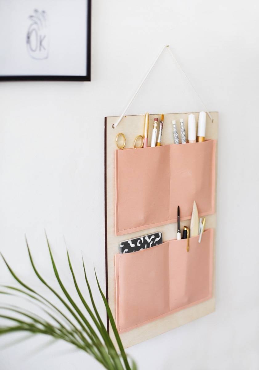 Take your office supplies to the wall | 72 Organization Tips and Projects for Every Space in Your Home