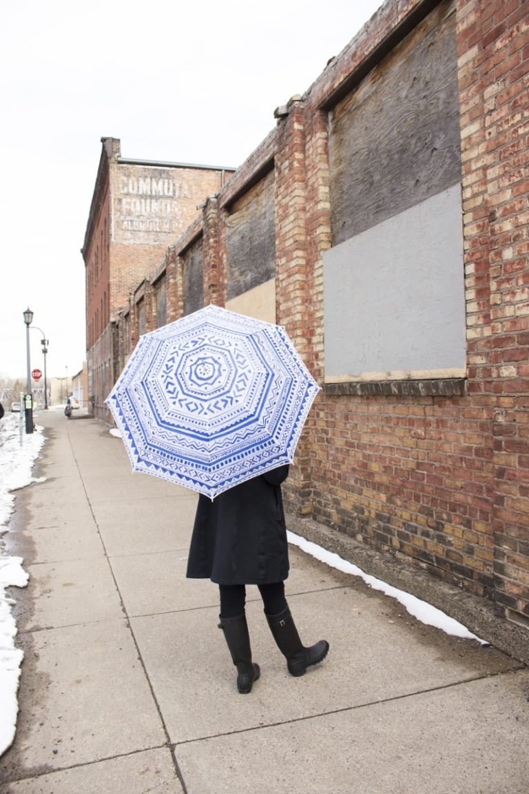 Painted Umbrella Tutorial Make a Waterproof Work of Art