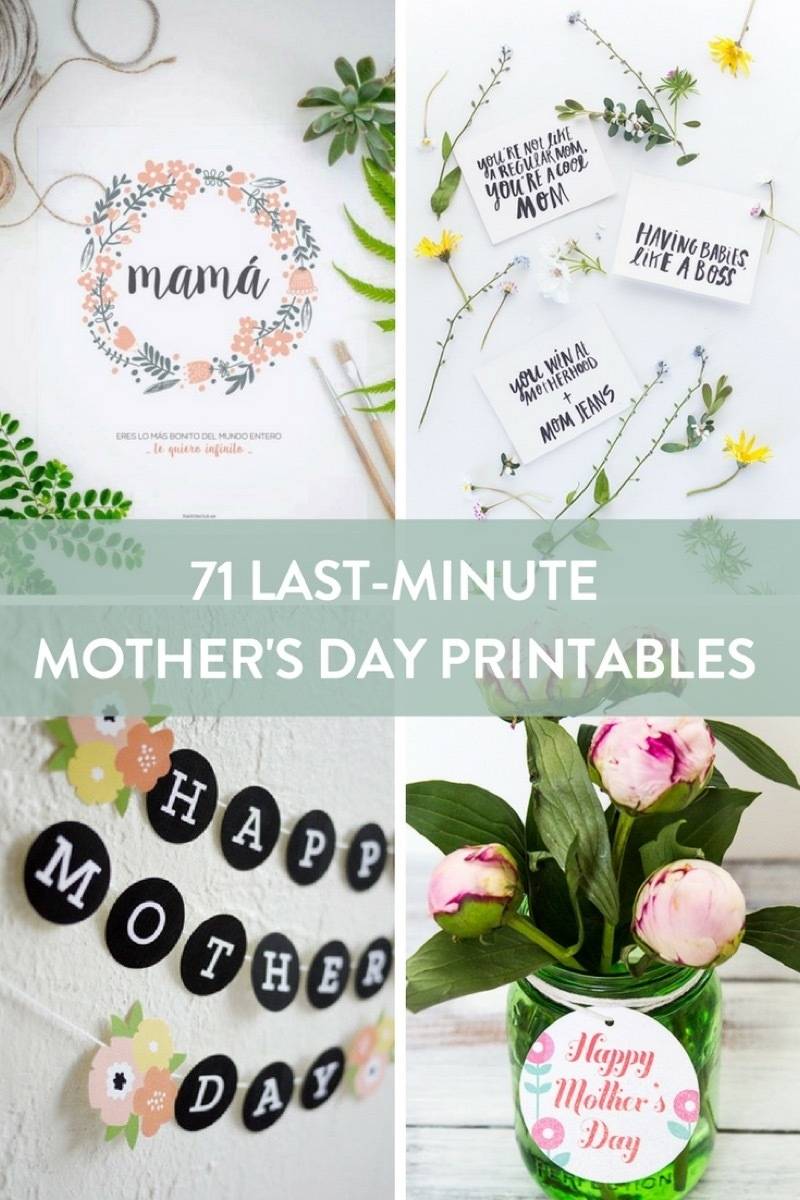 71 printable Mother's Day cards