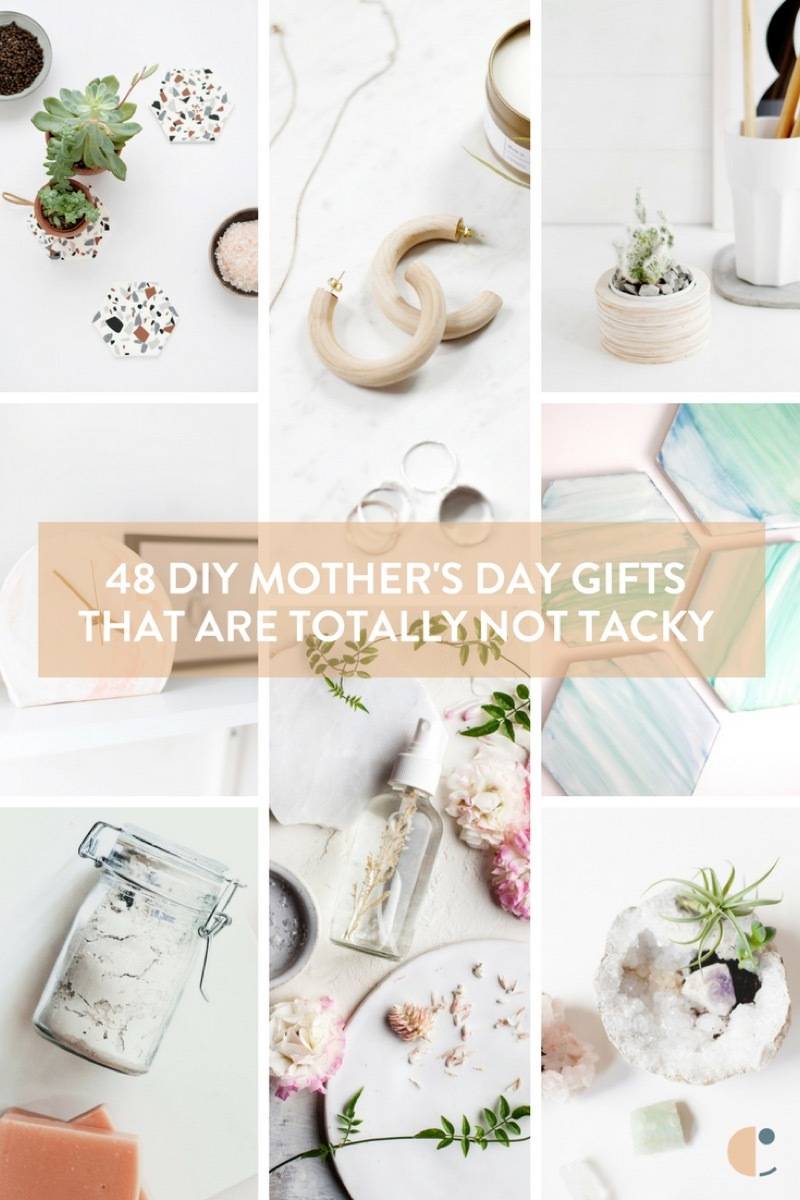 48 DIY Mother's Day gift ideas that are totally not tacky, and look store-bought!