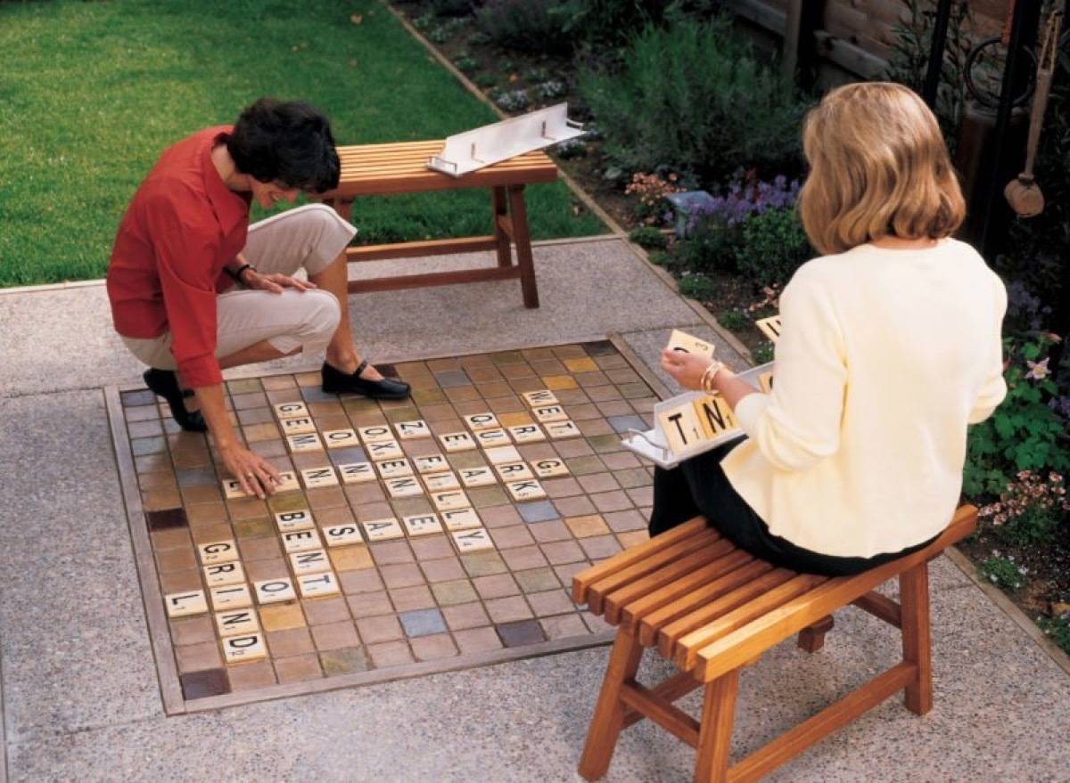 Over-sized Scrabble