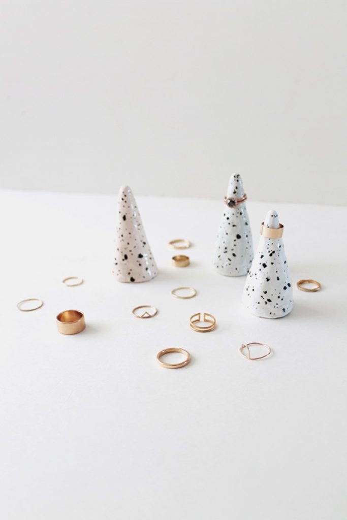 DIY Mother's Day Gift Ideas: Cone ring holder