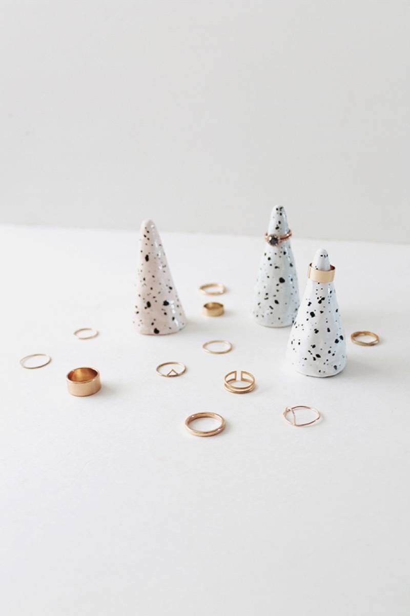 DIY Mother's Day Gift Ideas: Cone ring holder