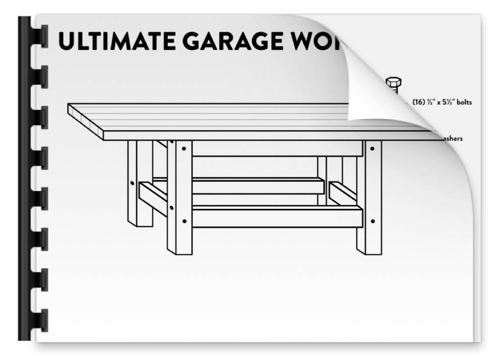 A manual for a workbench.