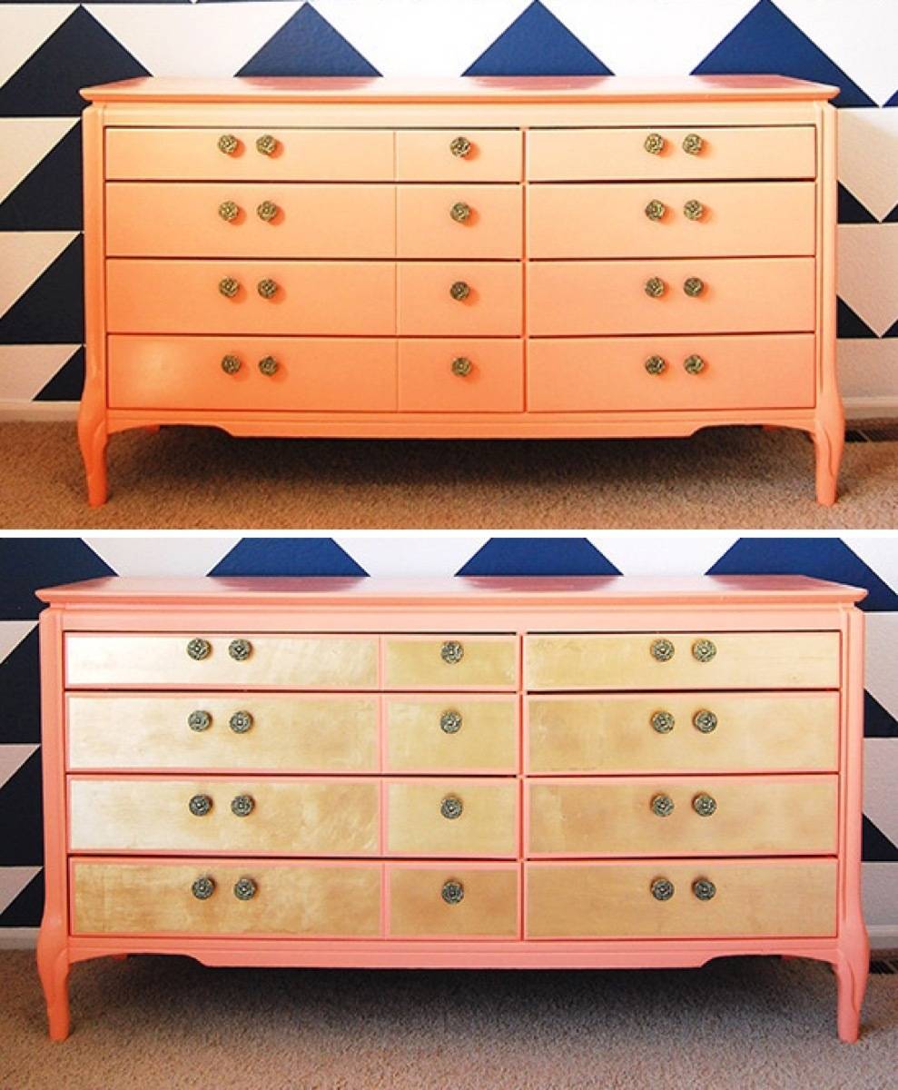 67 Furniture Makeovers That'll Totally Inspire You: Dresser makeover via Curbly