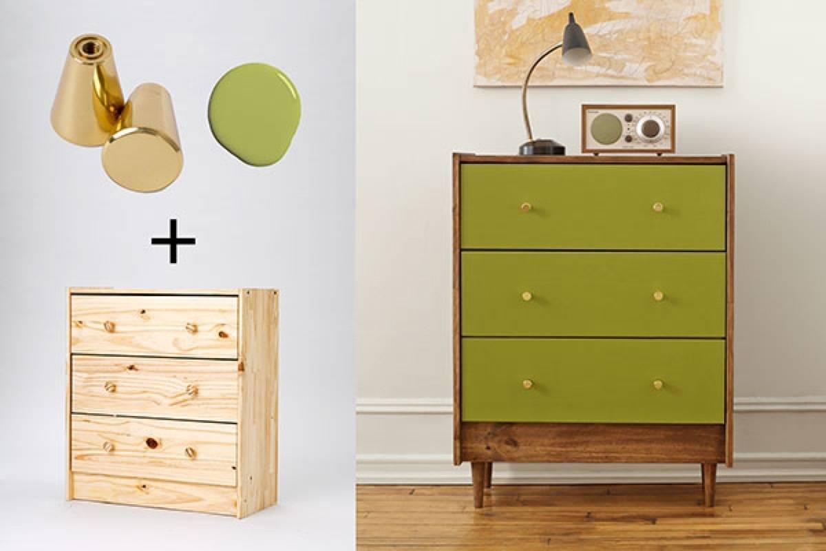 67 Furniture Makeovers That'll Totally Inspire You: Dresser makeover via This Old House