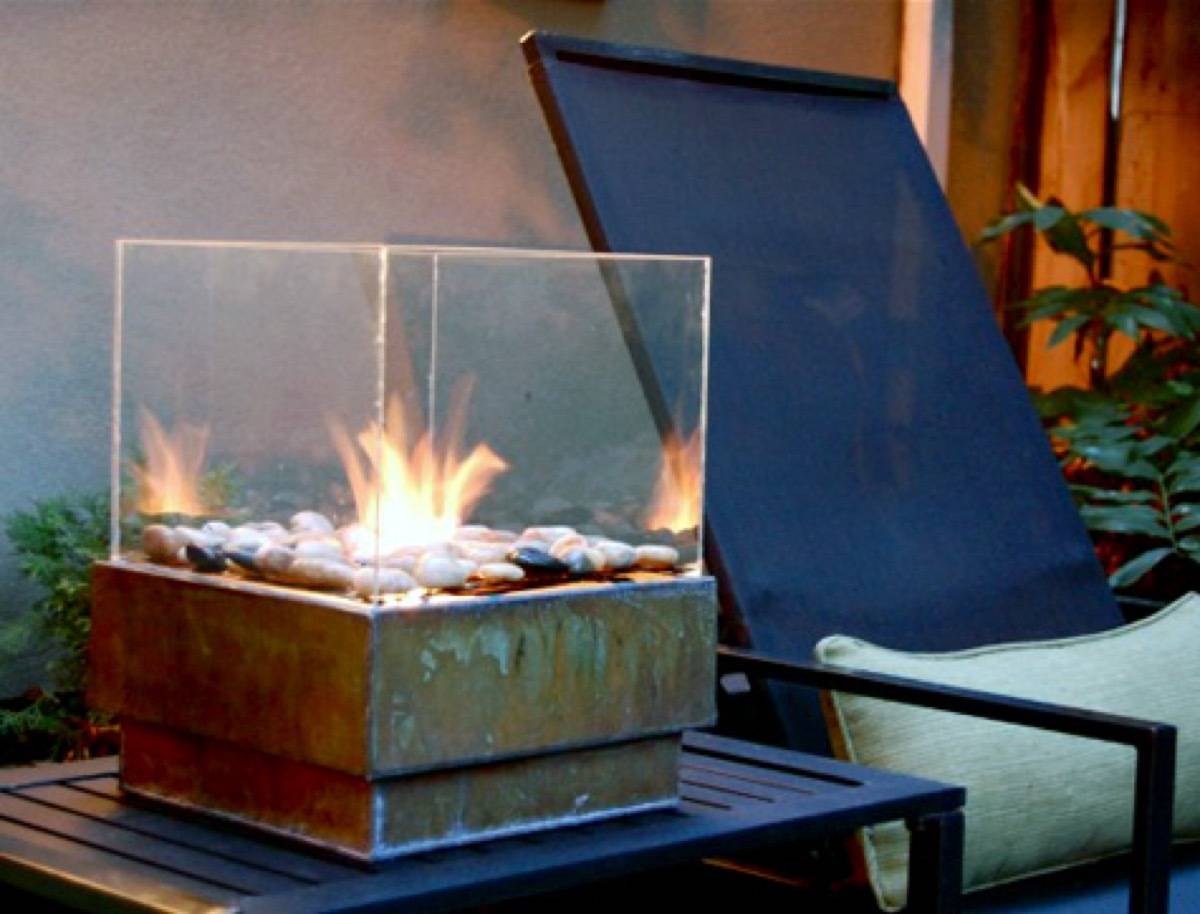 62 DIY Projects to Transform Your Backyard: Portable fire pit