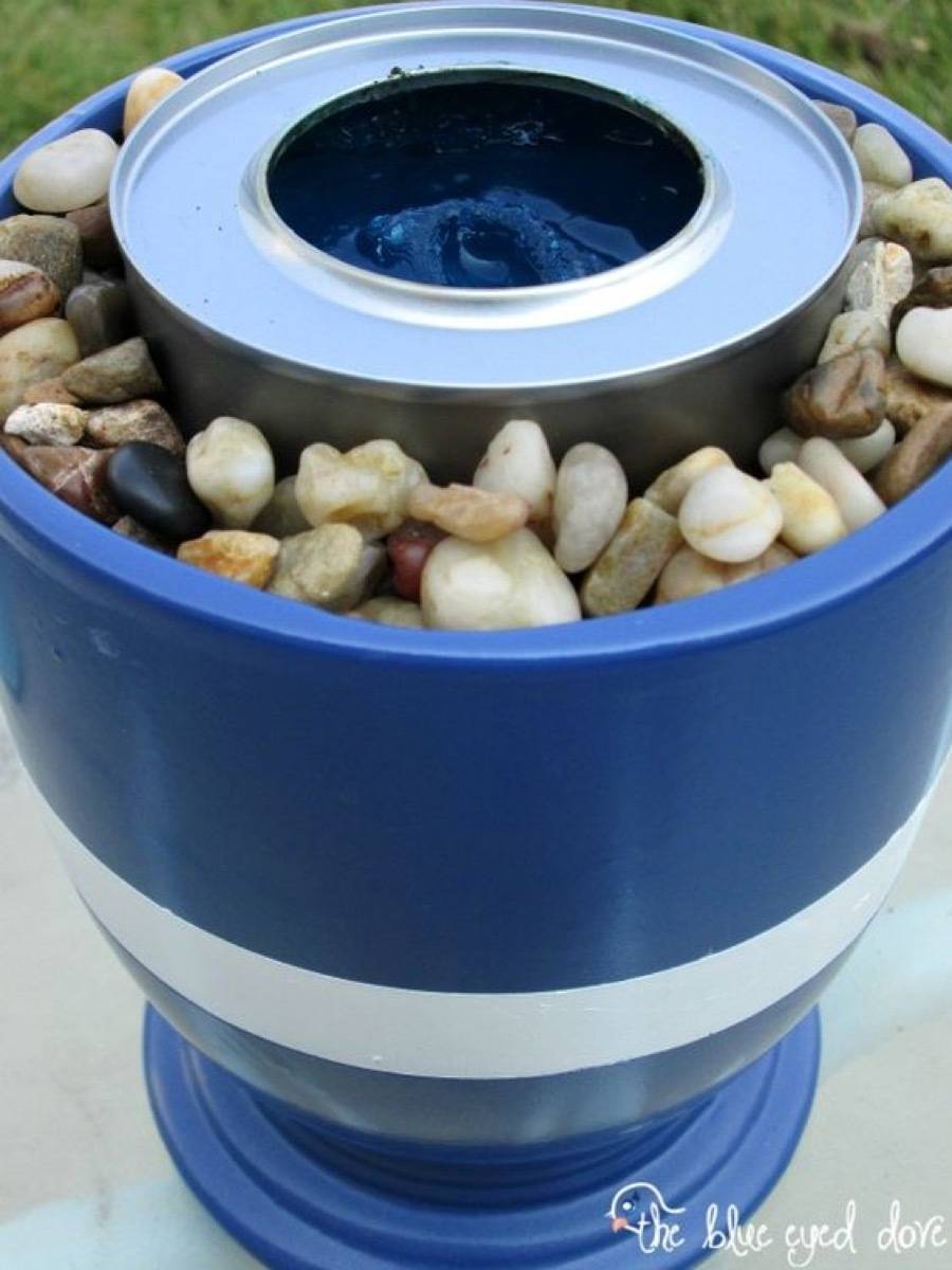 62 DIY Projects to Transform Your Backyard: Flower pot fire pit