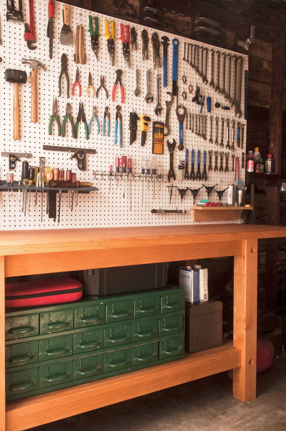 the ultimate garage workbench