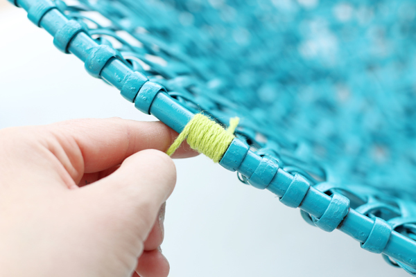 DIY Wicker Chair Makeover