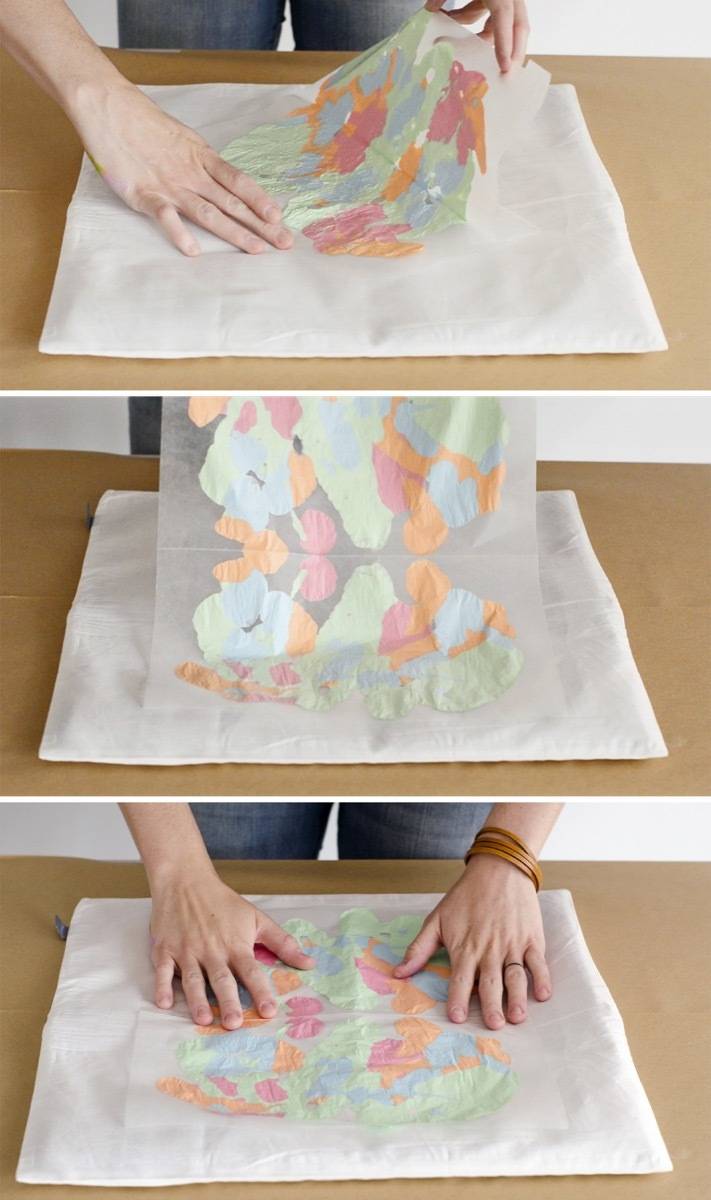 Step 4 | DIY ink blot pillows