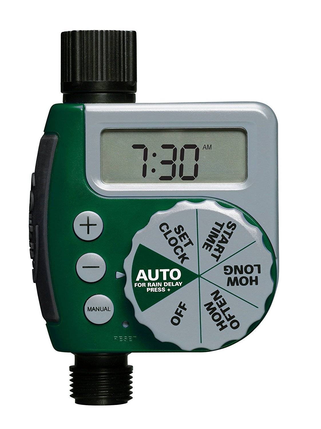 Hose timer for watering gardens