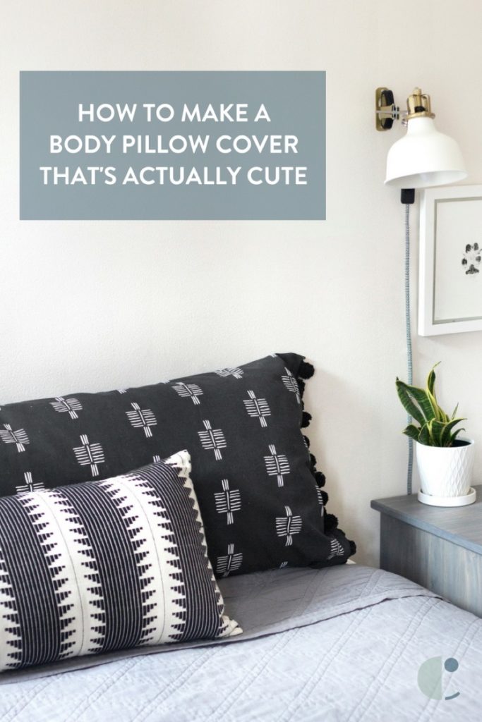 Body Pillow Cover That's Actually Cute? You Can Make That!