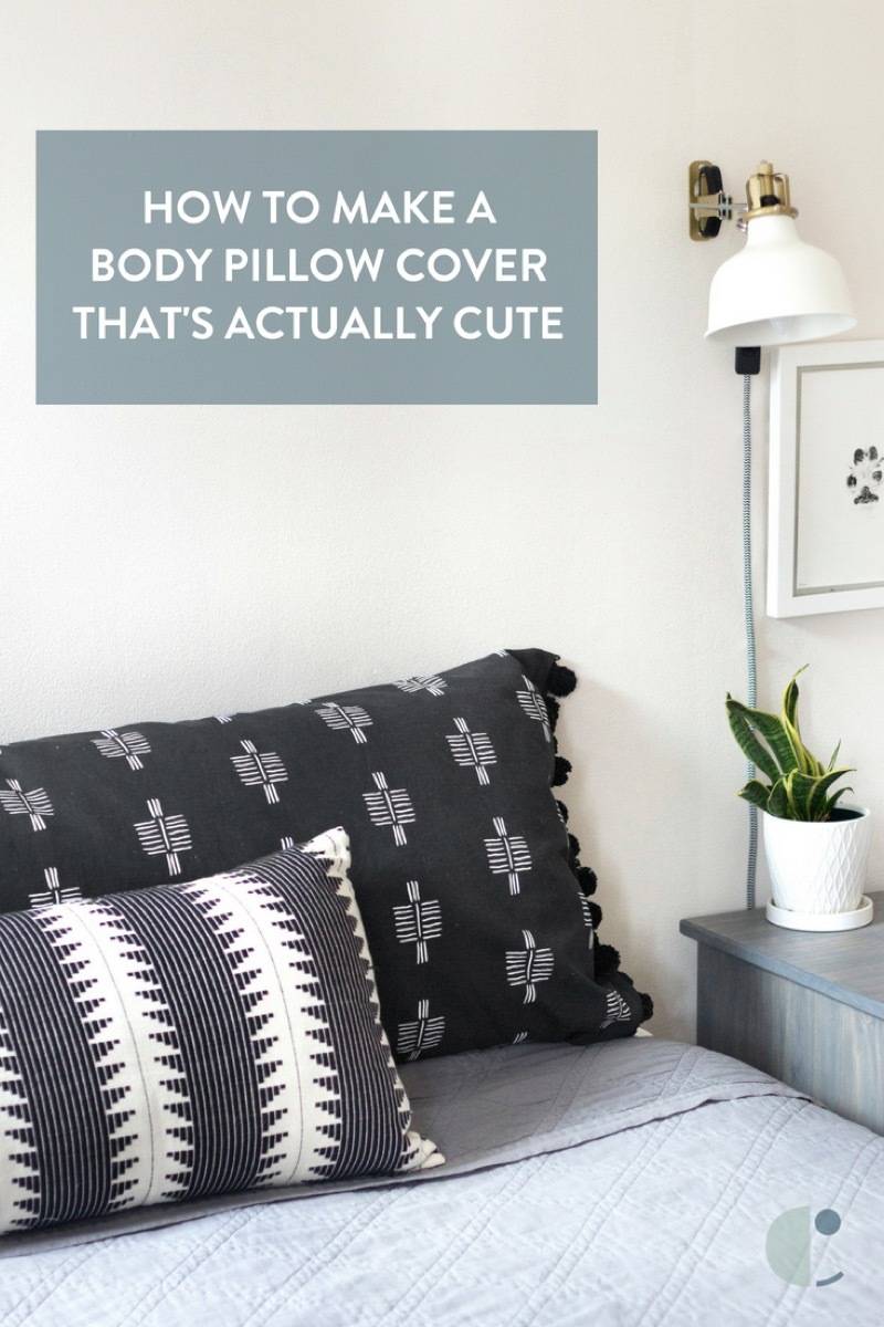 How to make a body pillow case