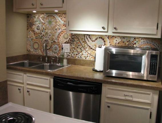 Curbly kitchen mosaic tile backsplash 