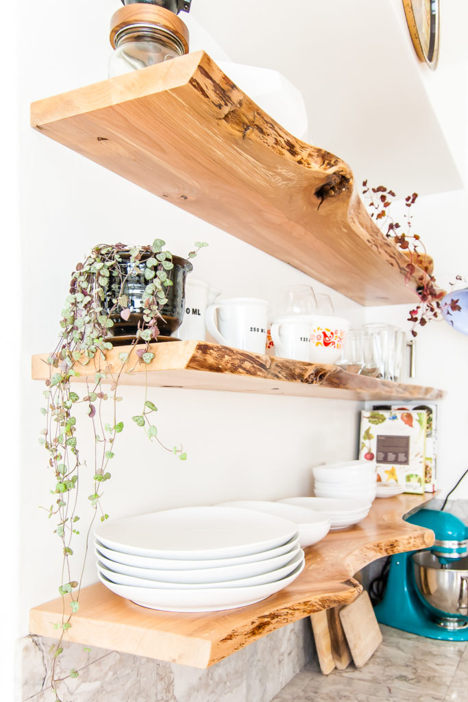 Floating Corner Shelves | 6 Ways to DIY Floating Shelves