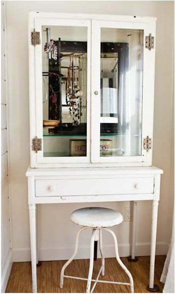 Whisper Wood Cottage | Vintage cabinet makeover