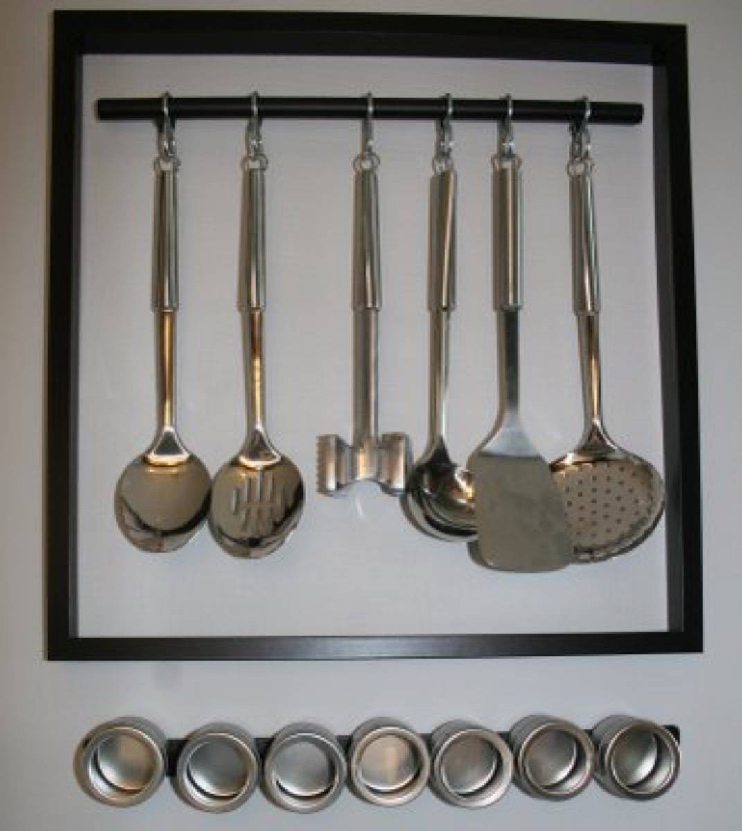 Kitchen utensil display