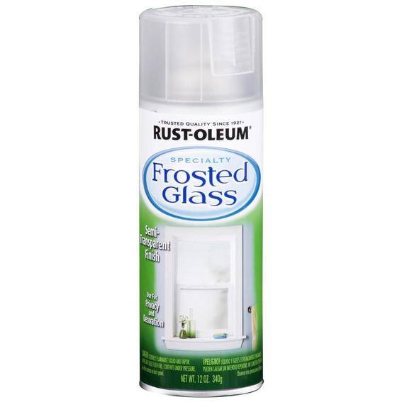 Rustoluem frosted glass spray paint
