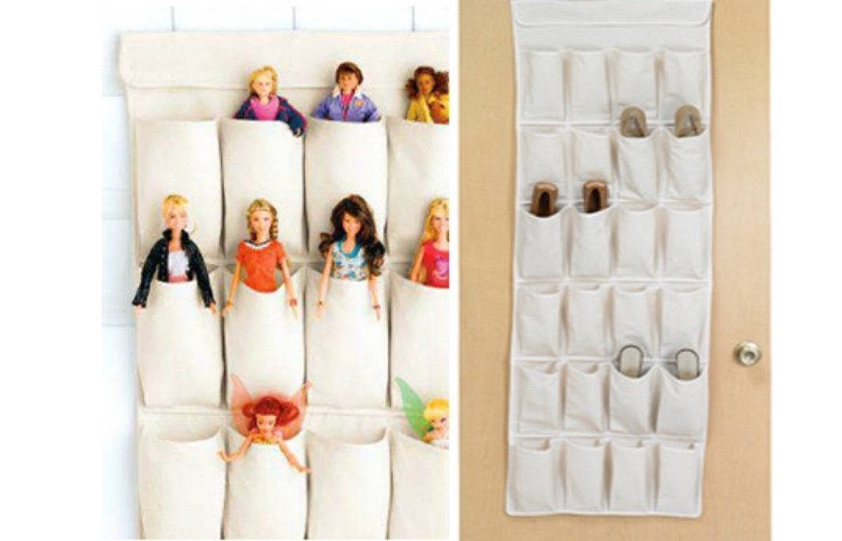 Storage solution from Apartment Therapy | 75 DIY Kids Decor Ideas