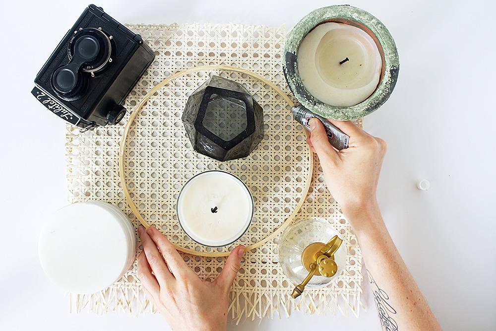 Boho jewelry organizer | Step 3