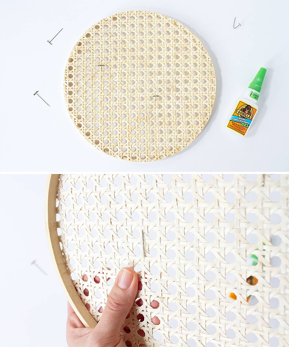 Boho jewelry organizer | Step 7