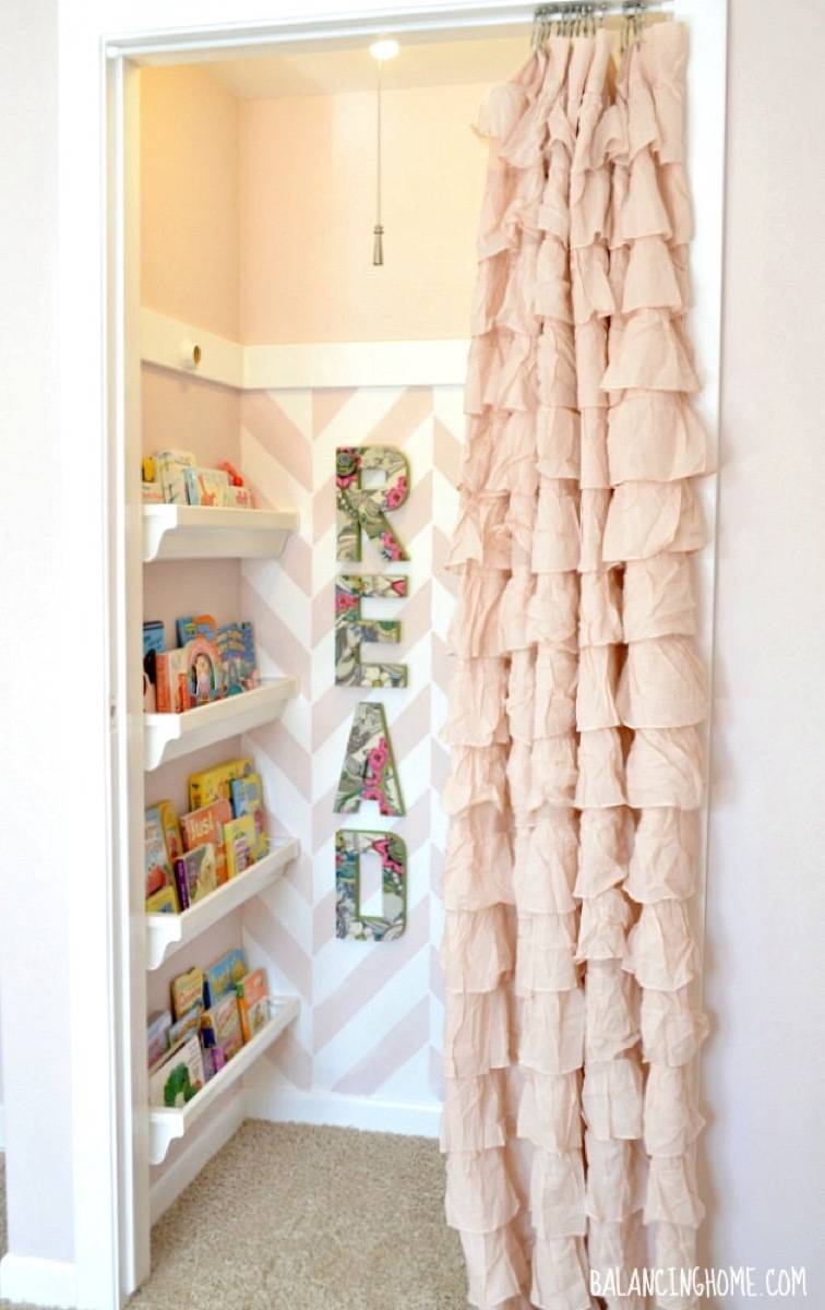 Storage solution from Balancing Home | 75 DIY Kids Decor Ideas