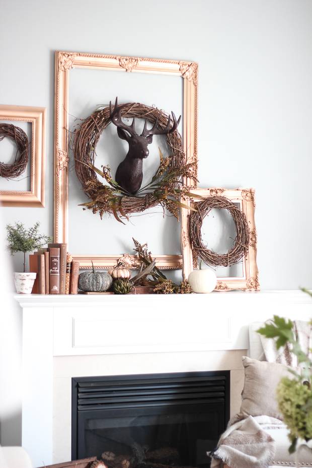 Eye Candy: 10 Ways To Style Your Mantel For Thanksgiving