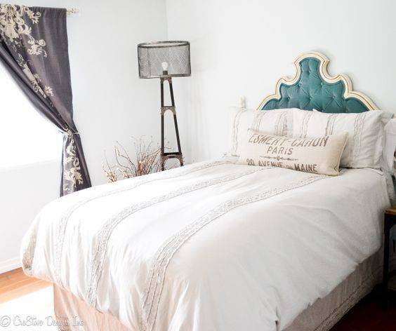 20 DIY Upholstered Headboard Projects