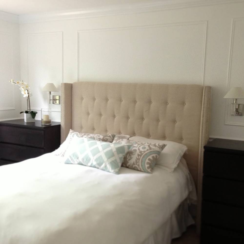 20 DIY Upholstered Headboard Projects
