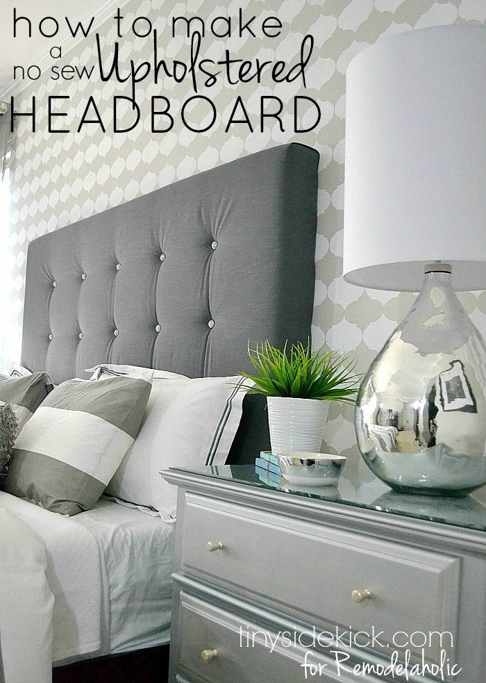 20 DIY Upholstered Headboard Projects