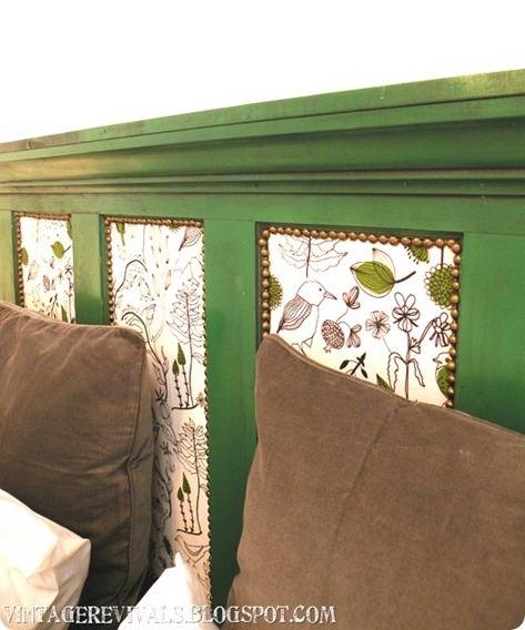 20 DIY Upholstered Headboard Projects