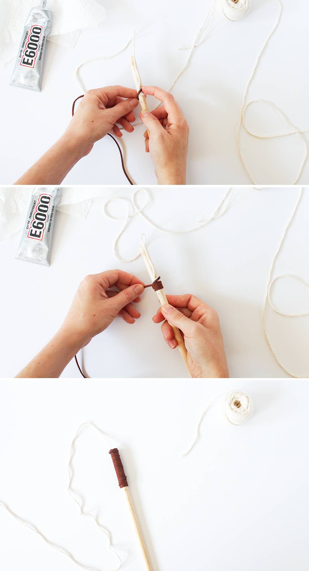 How to make a DIY cat wand toy