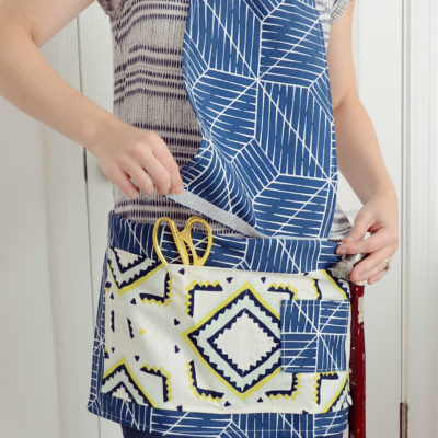 Make This! Crafter's Tool Belt With Detachable Apron | Curbly #diy #sewing