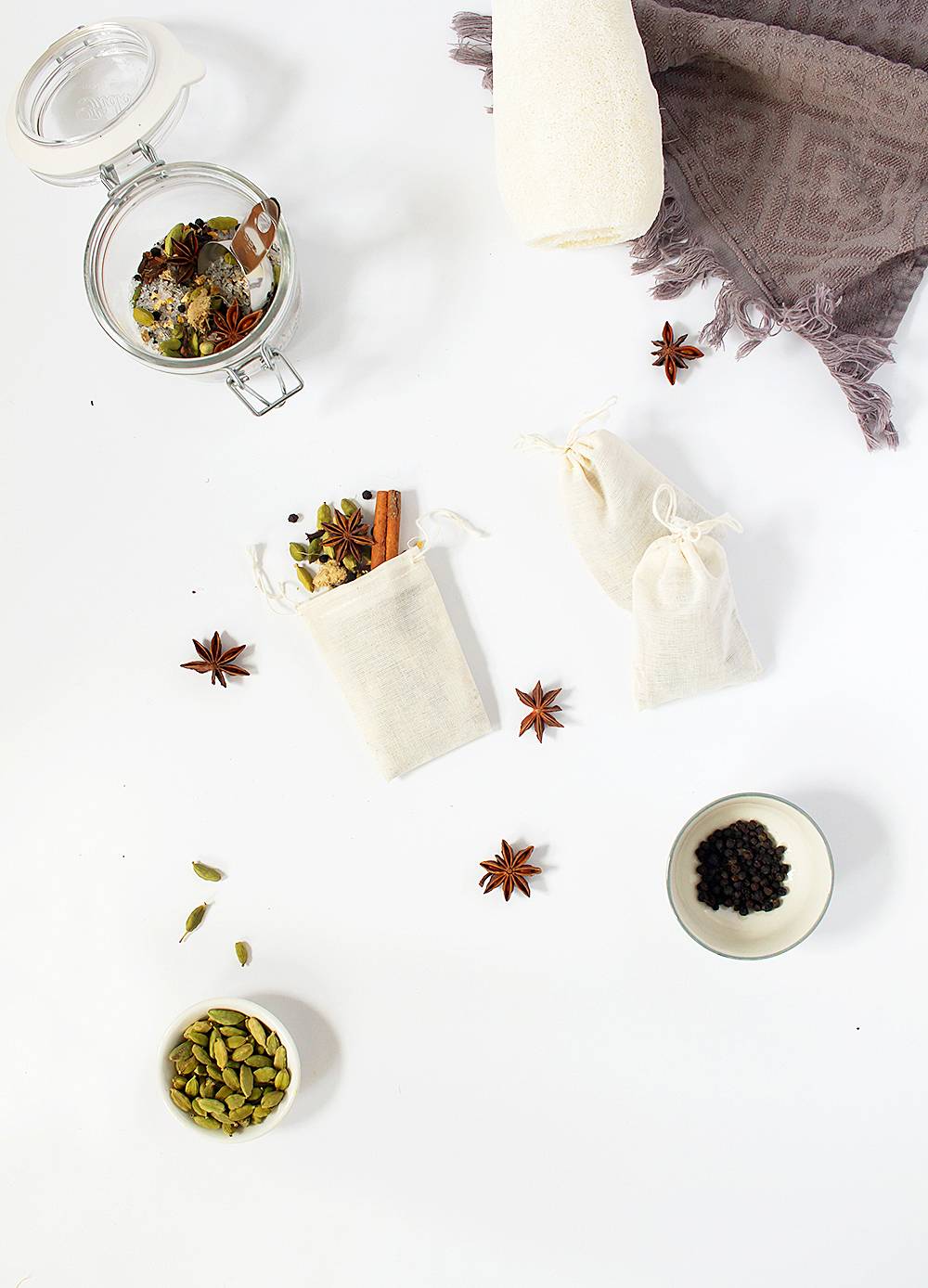 DIY Chai Spiced Tub Tea