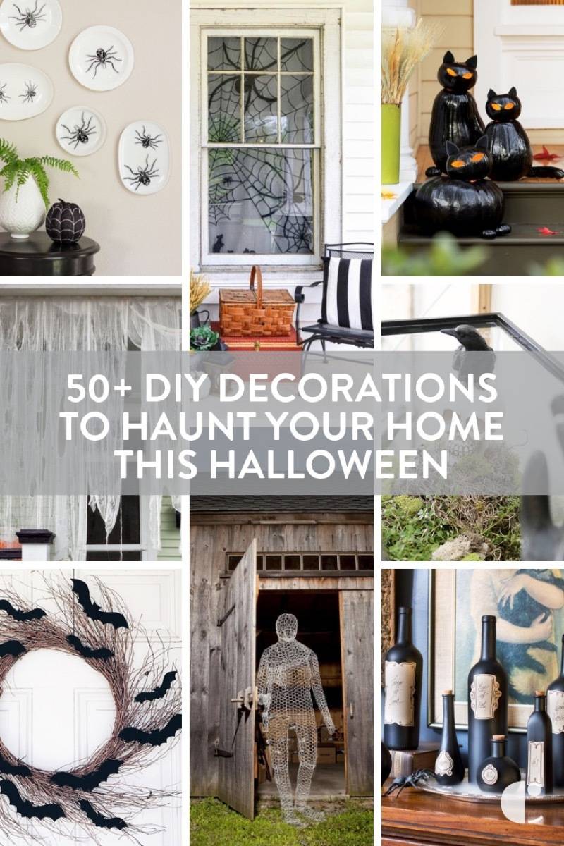 DIY Halloween Decorations (Outdoor Decor, Window Decor, Indoor Decor)