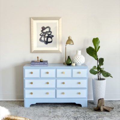 How to repaint a dresser
