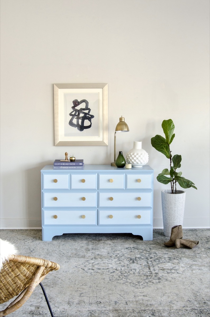 Painted Dresser Before And After How, How To Prepare A Dresser For Painting