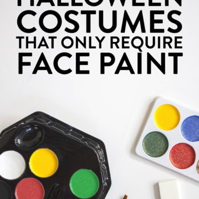 Five quick and easy costume ideas that only require a bit of face paint
