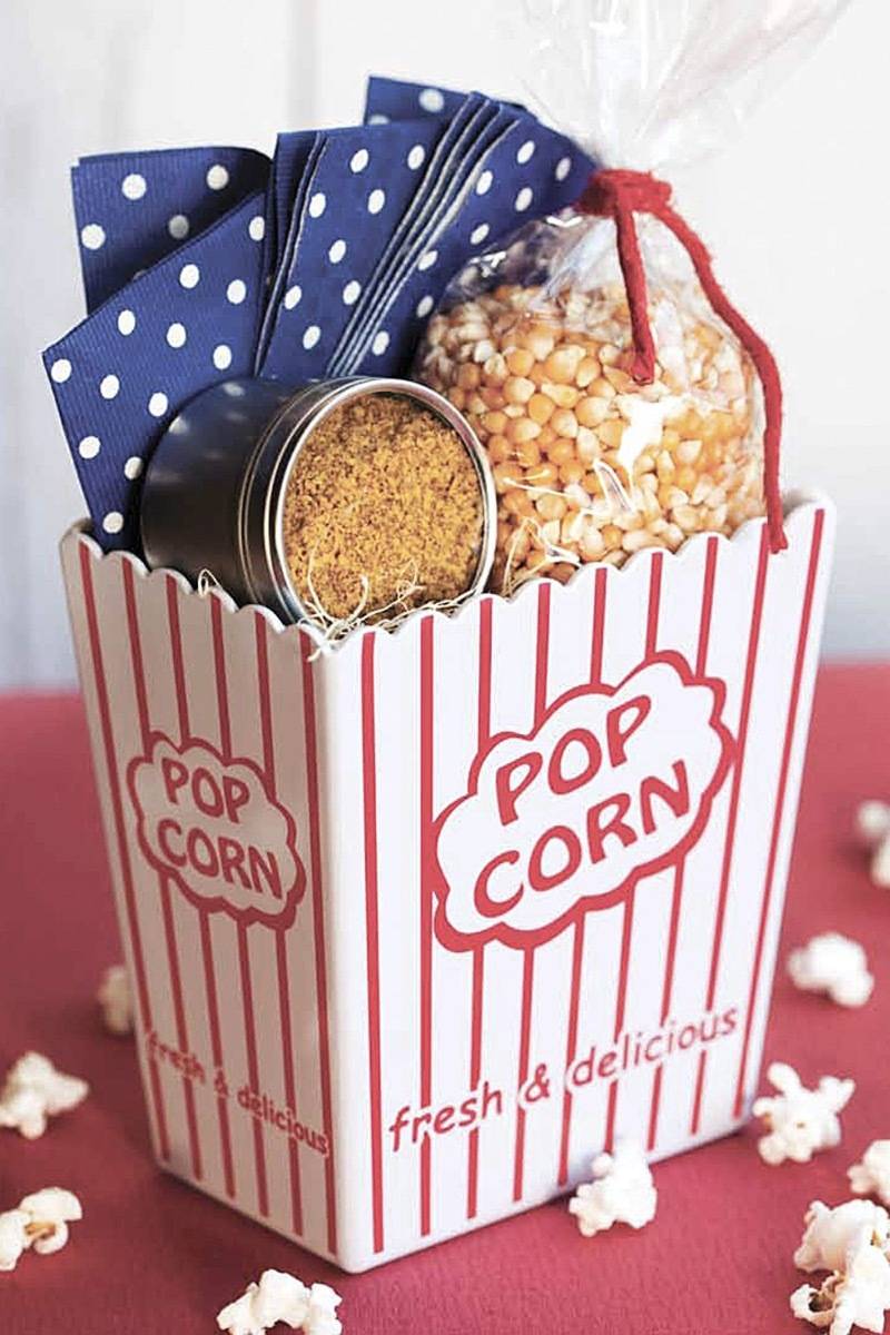 Popcorn gift box