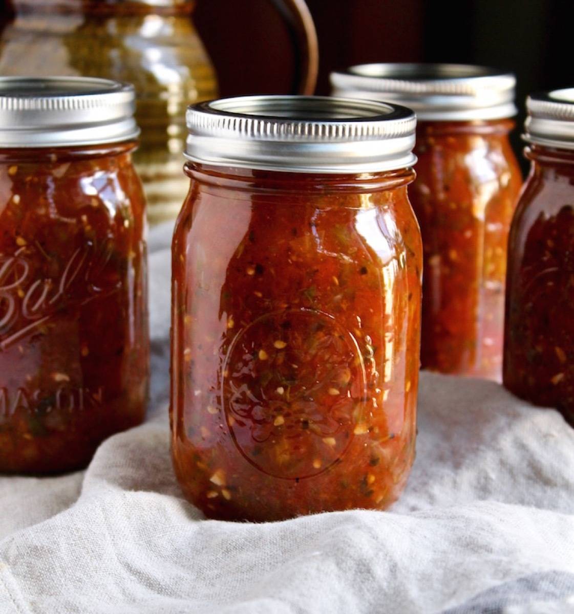 Fire-roasted salsa