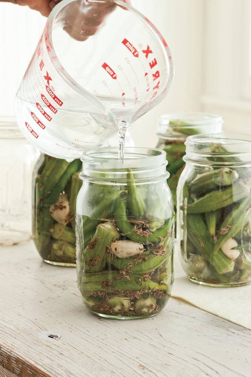 Pickled okra recipe