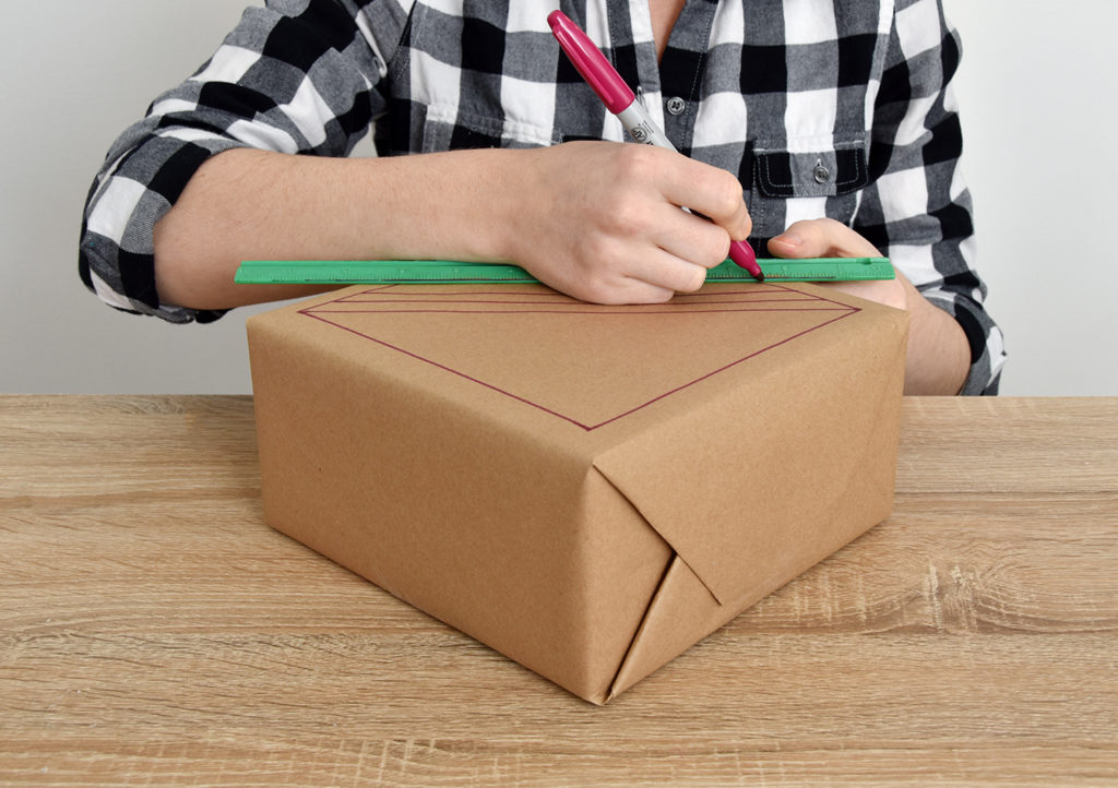 5 Ways To Wrap Gifts Using Office Supplies Curbly
