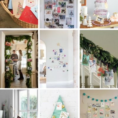 Roundup- 10 Stylish Ways to Display Your Christmas Cards